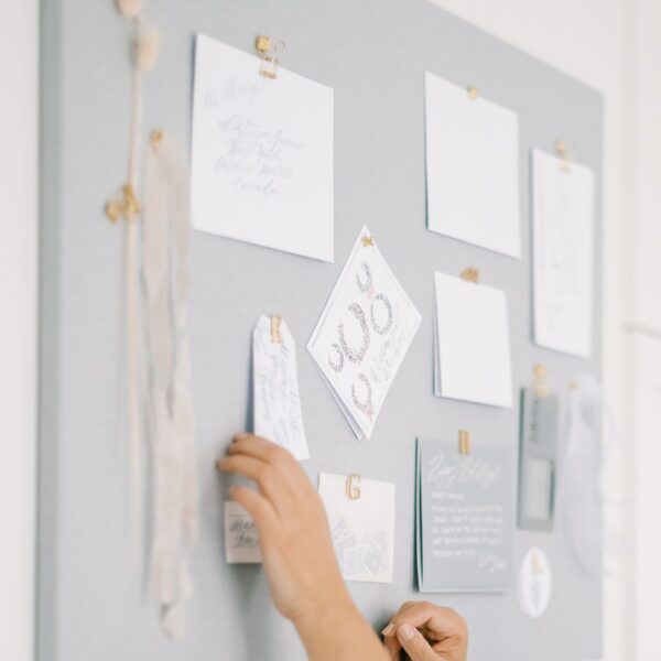 Linen Pin Board